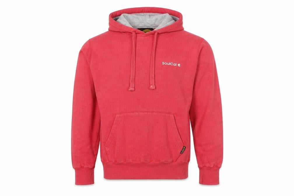 Mens UK Size S SoulCal Red Pullover Hoodie