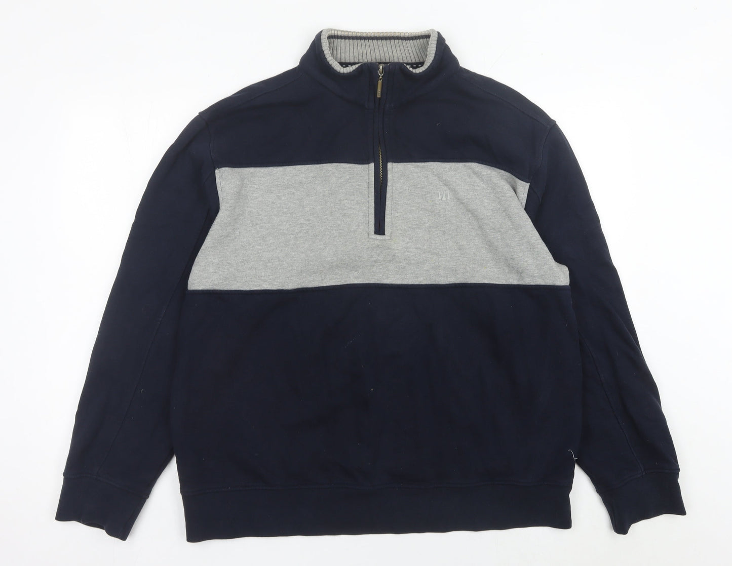 Mens UK Size XL Atlantic Bay Multicoloured Pullover Sweatshirt