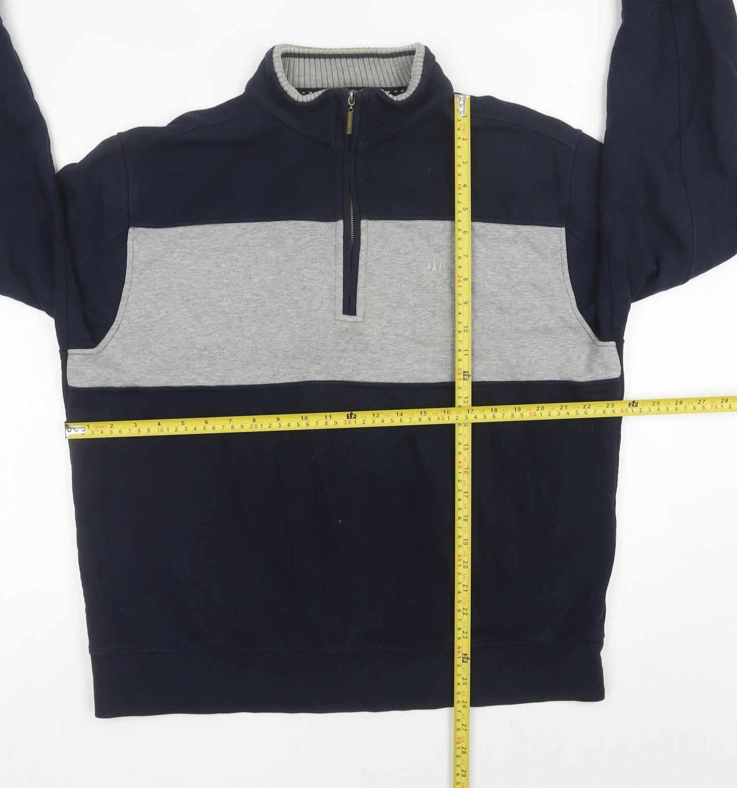 Mens UK Size XL Atlantic Bay Multicoloured Pullover Sweatshirt