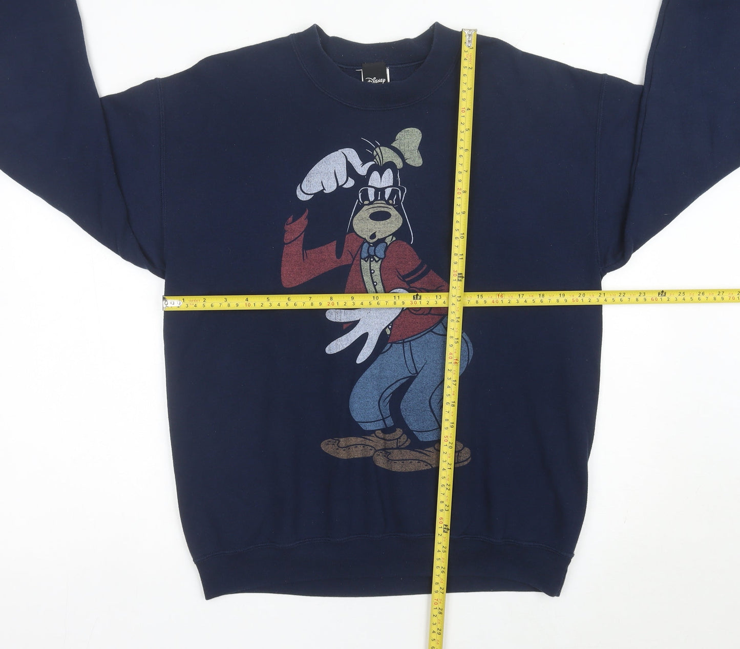 Mens UK Size M Disney Blue Pullover Sweatshirt