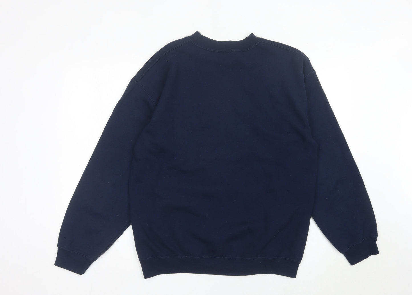 Mens UK Size M Disney Blue Pullover Sweatshirt