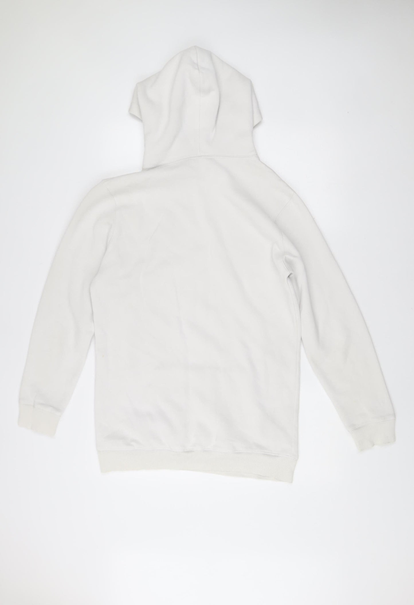 Mens UK Size M Nimes White Pullover Hoodie