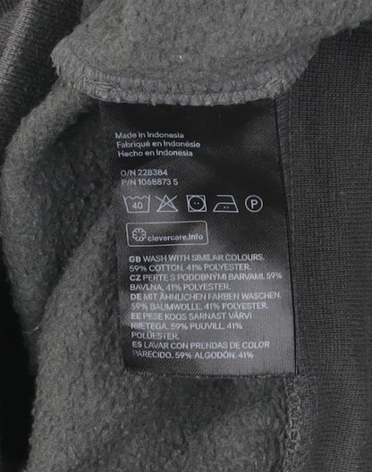 Womens UK Size S H&M Divided Grey Pullover Hoodie