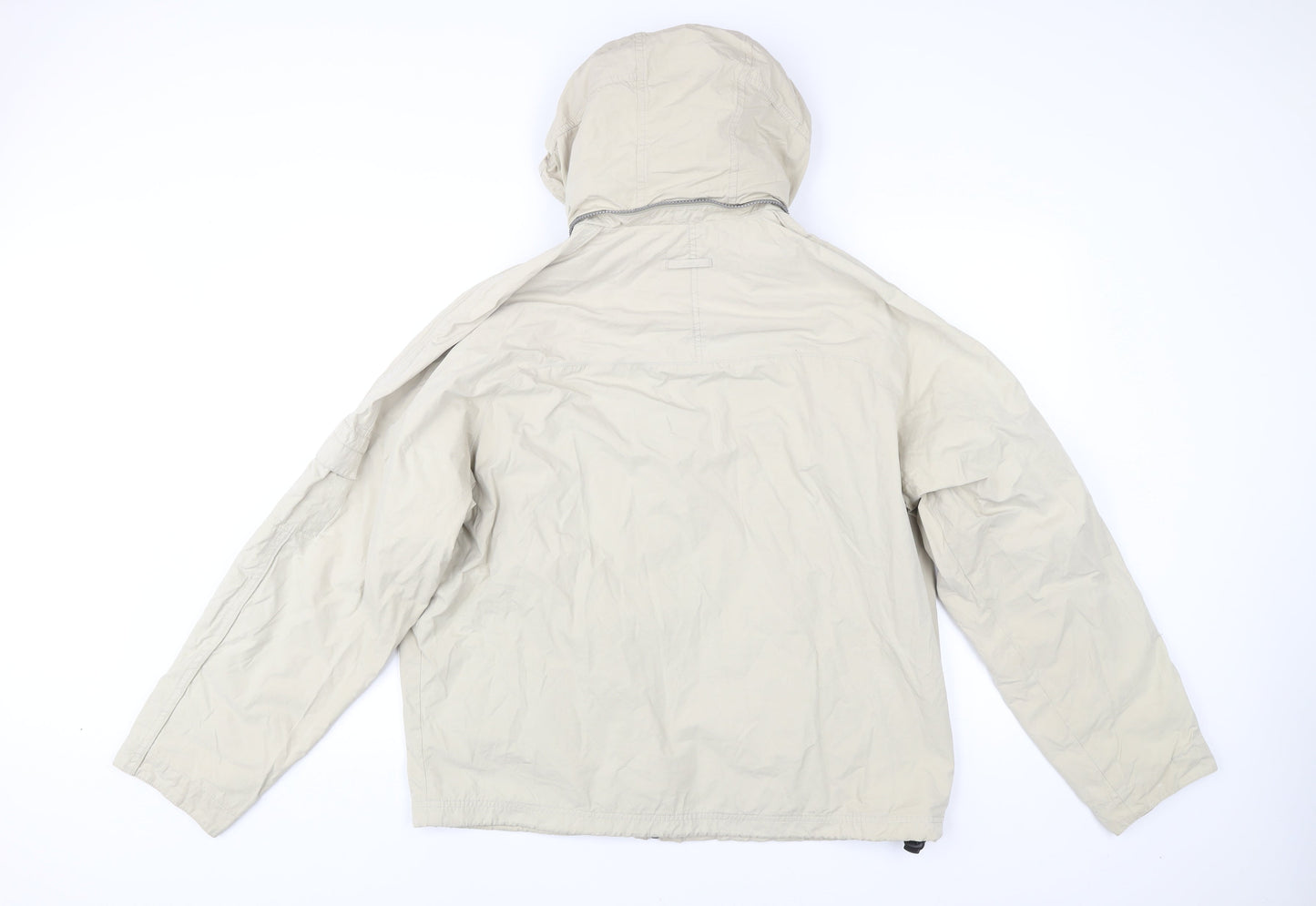Mens UK Size L NEXT Beige Windbreaker Coat