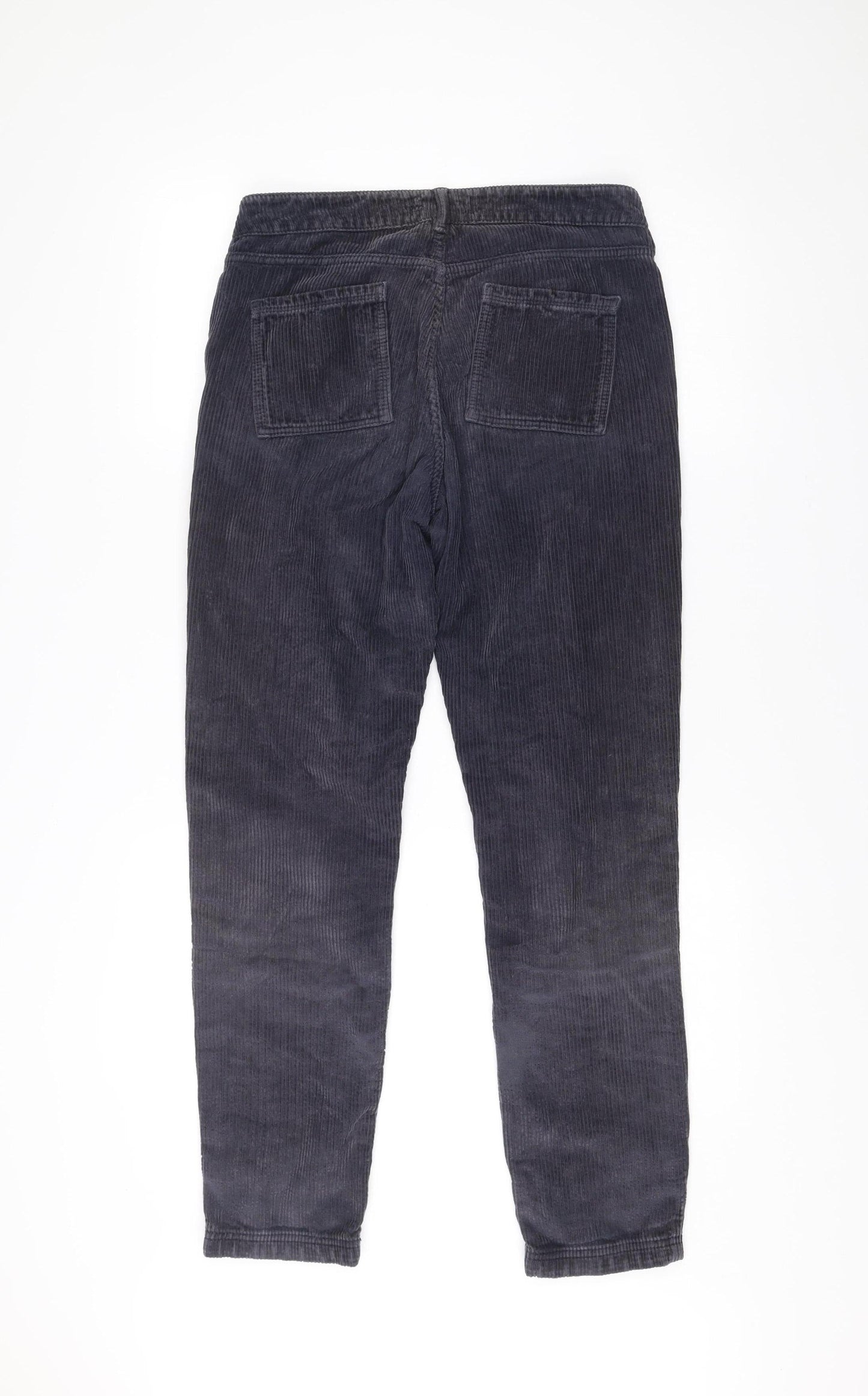 Fat Face Men’s Blue Corduroy Tapered Trousers Size S 30W 28L