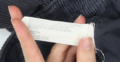 Fat Face Men’s Blue Corduroy Tapered Trousers Size S 30W 28L