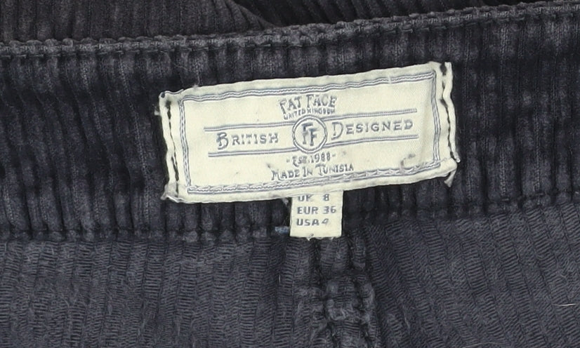 Fat Face Men’s Blue Corduroy Tapered Trousers Size S 30W 28L