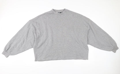 Mens UK Size XS ASOS DESIGN Grey Pullover Sweatshirt