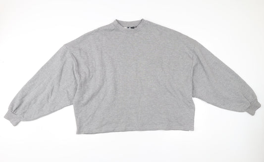 Mens UK Size XS ASOS DESIGN Grey Pullover Sweatshirt