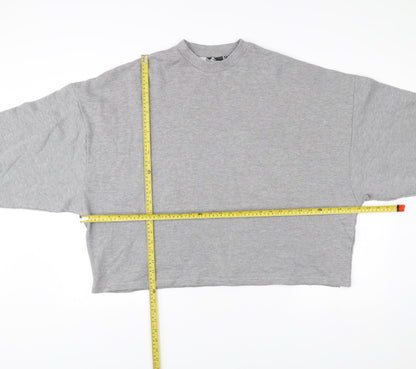 Mens UK Size XS ASOS DESIGN Grey Pullover Sweatshirt
