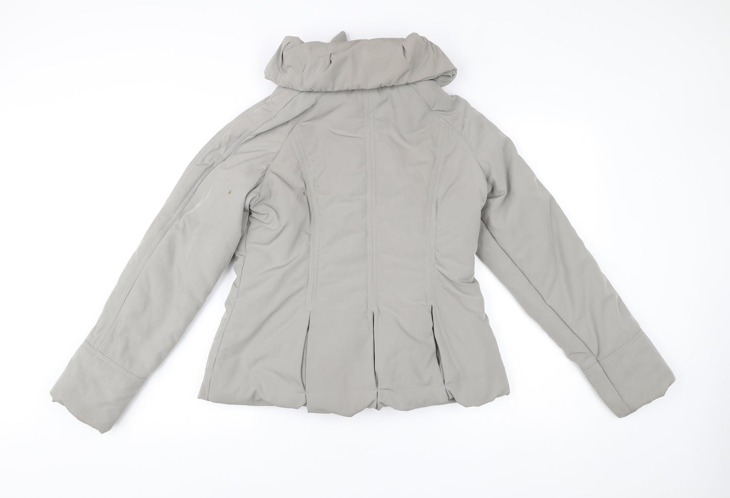 Womens UK Size 12 YAYA Grey Puffer Jacket