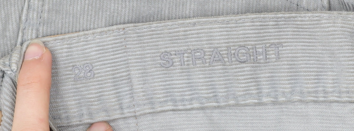 Gap Men's Grey Corduroy Chino Shorts Size 28 Regular Fit