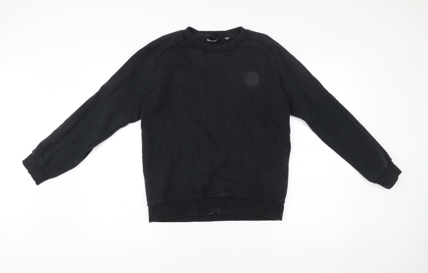 Mens UK Size S DKNY Black Pullover Sweatshirt