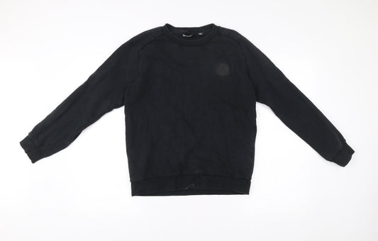 Mens UK Size S DKNY Black Pullover Sweatshirt
