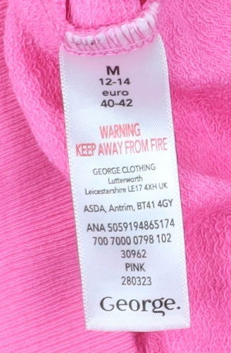 George Women’s Pink Barbie Logo Pullover Sweatshirt Size 12