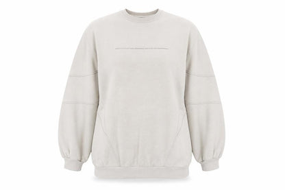 PrettyLittleThing Womens Beige Logo Sweatshirt Size 12 Pullover