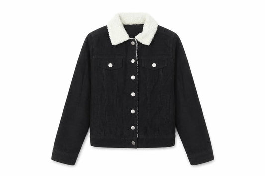 Womens UK Size 6 Boohoo Black Basic Jacket