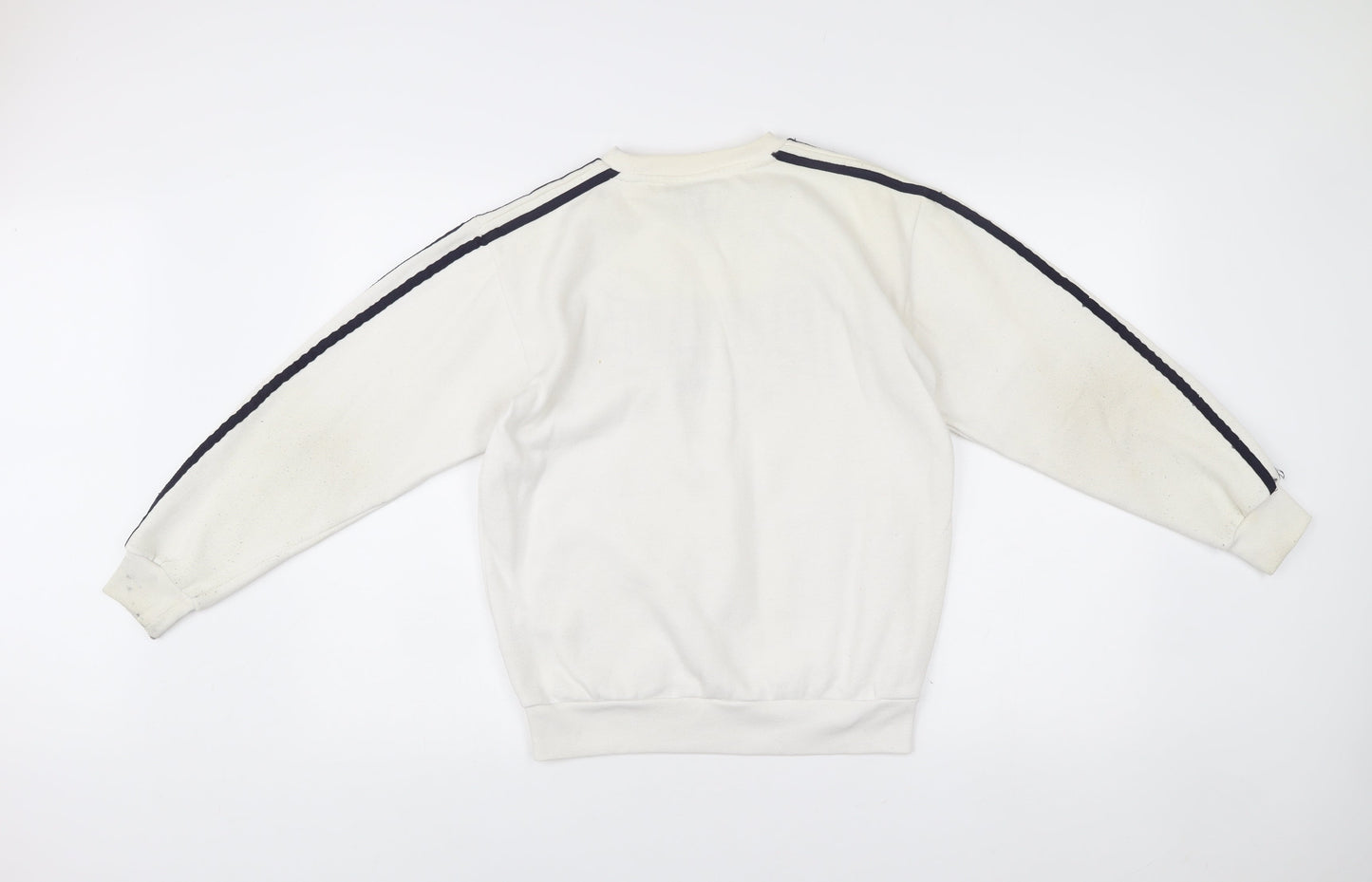 Lonsdale Boys White Sweatshirt 11-12 Years Crew Neck Pullover Logo