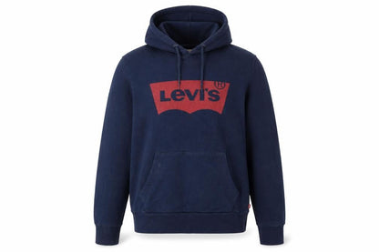 Mens UK Size S Levi's Blue Pullover Hoodie