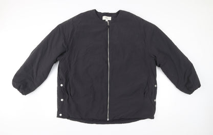Mens UK Size L Marks and Spencer Black Basic Jacket