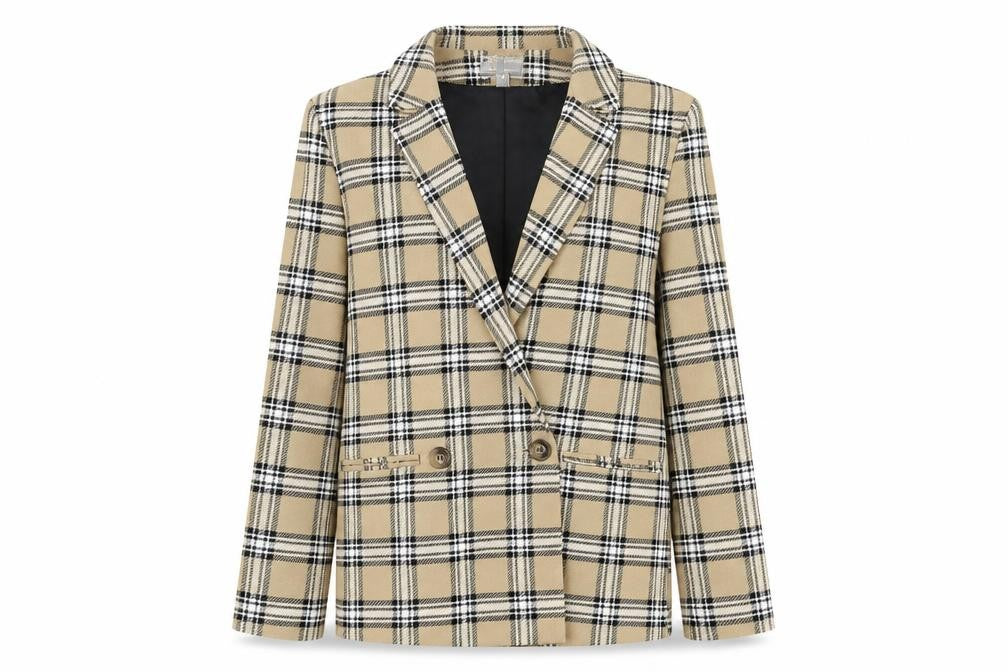 Womens UK Size 8 ASOS Beige Basic Jacket