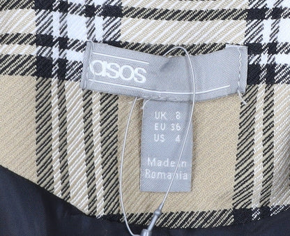 Womens UK Size 8 ASOS Beige Basic Jacket