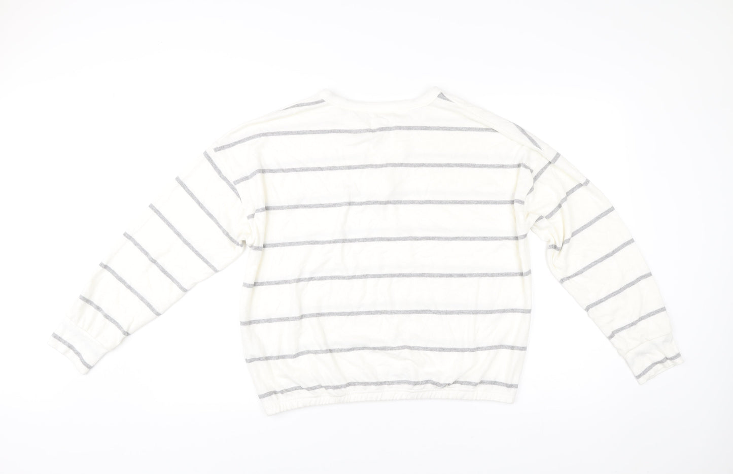 Womens UK Size M NEXT White Pullover Jumper