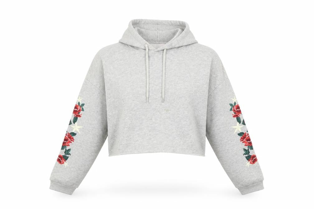 Womens UK Size S H&M Grey Pullover Hoodie