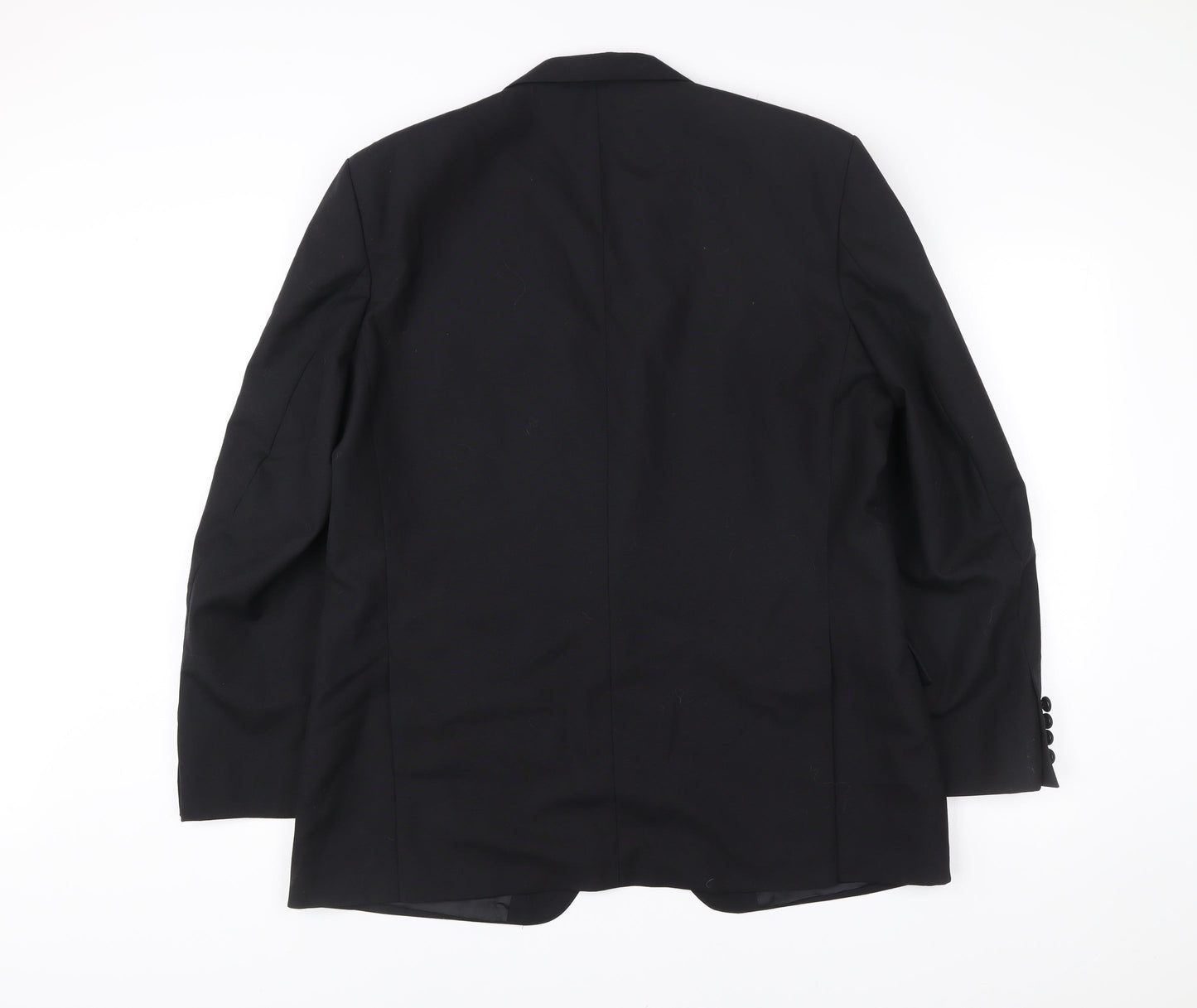 Berwin & Berwin Men’s Black Wool Blazer Jacket 42R Notch Lapel