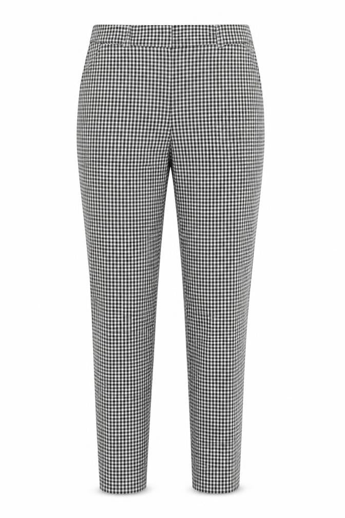 Womens UK Size 10 EDC Slim Fit Casual Workwear Business Black Trousers