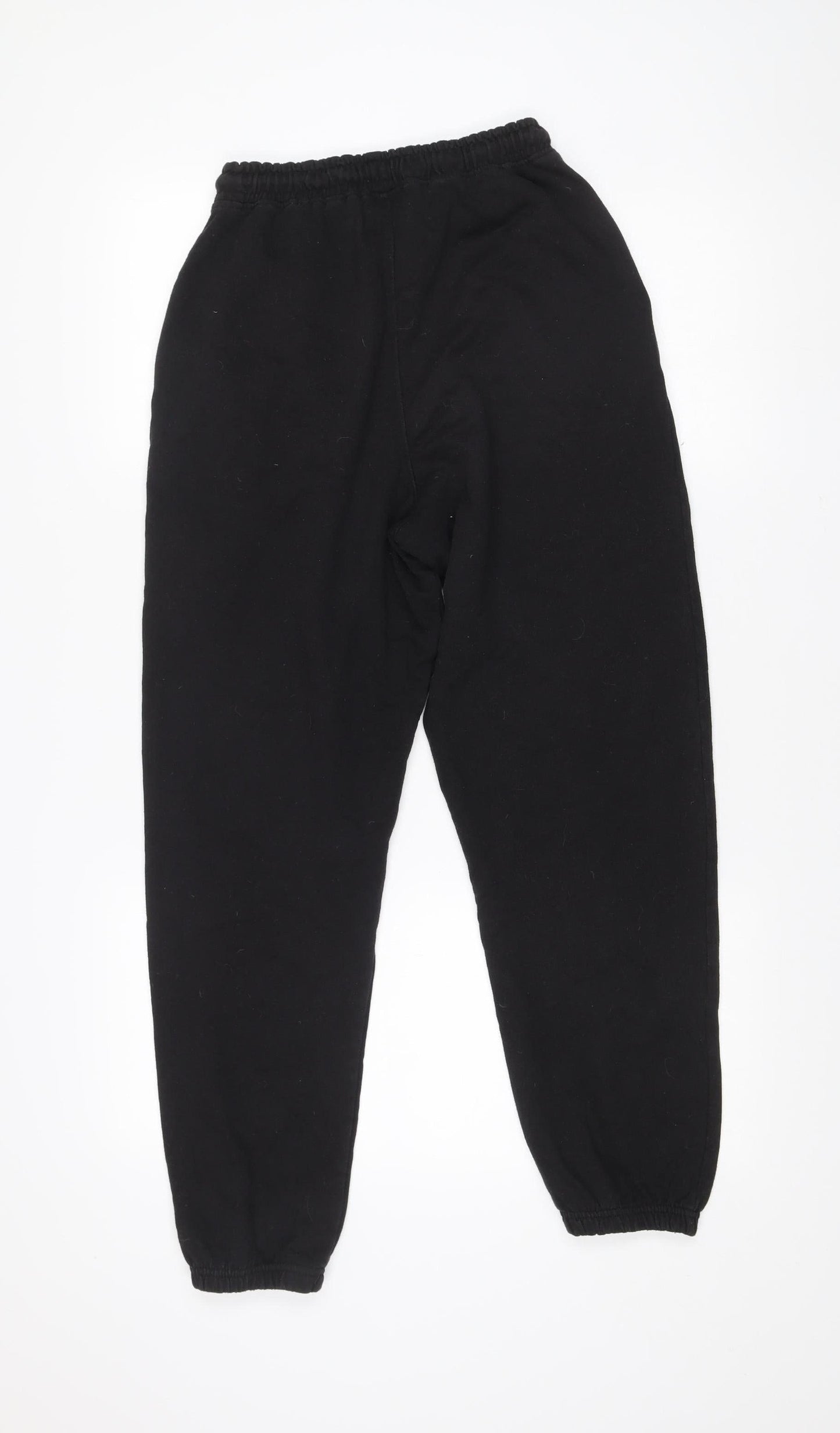 Public Desire Womens Black Jogger Trousers Size 8 Elastic Waist