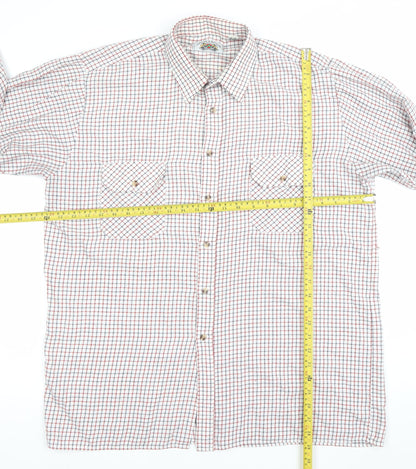 Taylor & Butler Men's Multicoloured Check Long Sleeve Shirt L