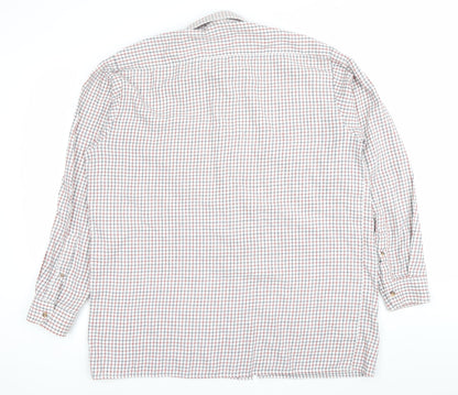 Taylor & Butler Men's Multicoloured Check Long Sleeve Shirt L