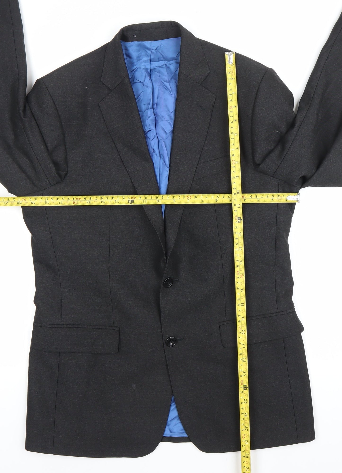 Mens UK Size 38 Magee Regular Grey Suit Jacket