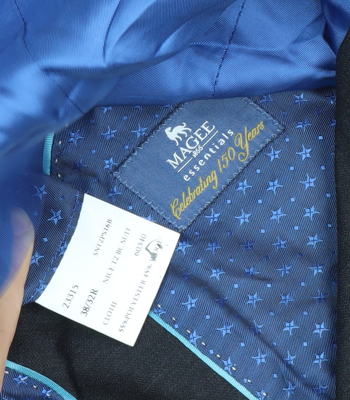 Mens UK Size 38 Magee Regular Grey Suit Jacket