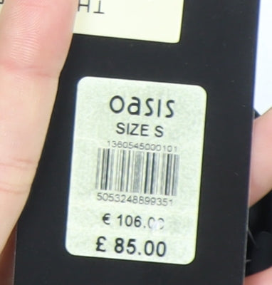 Oasis Women’s Black Maxi Strapless Formal Dress Size S