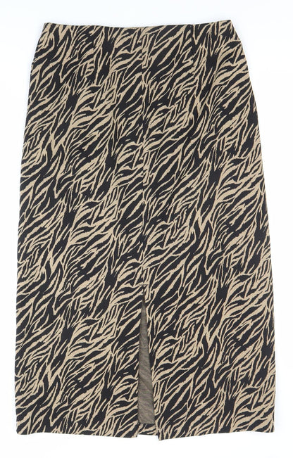 Marks and Spencer Womens Animal Print Pencil Skirt Size 12