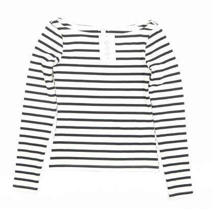 Womens UK Size S H&M Multicoloured Basic T-Shirt