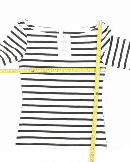 Womens UK Size S H&M Multicoloured Basic T-Shirt