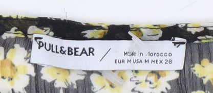 Womens UK Size 12 Pull&Bear Multicoloured Tunic Blouse