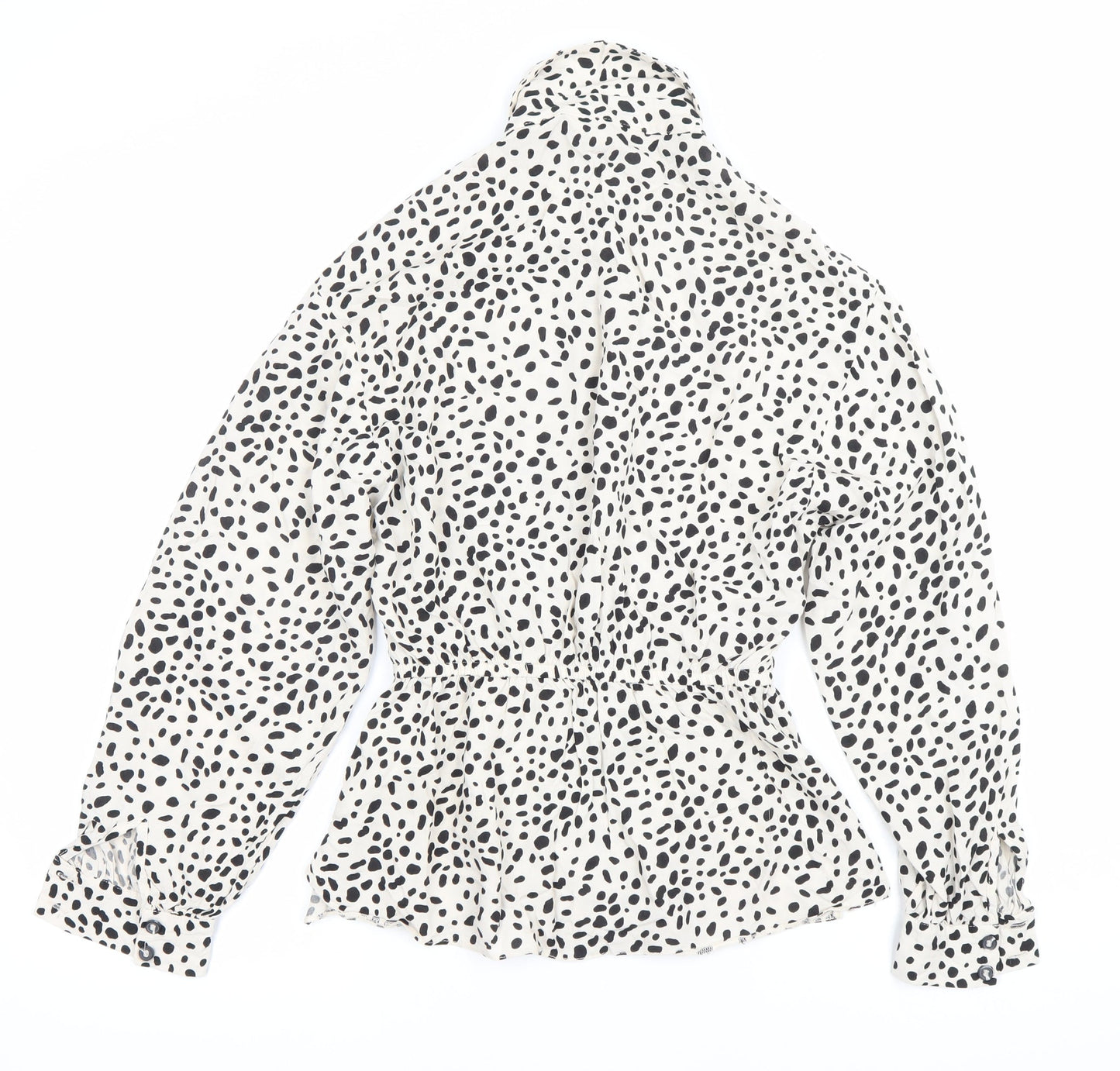 Womens UK Size 10 Marks and Spencer White Tunic Blouse