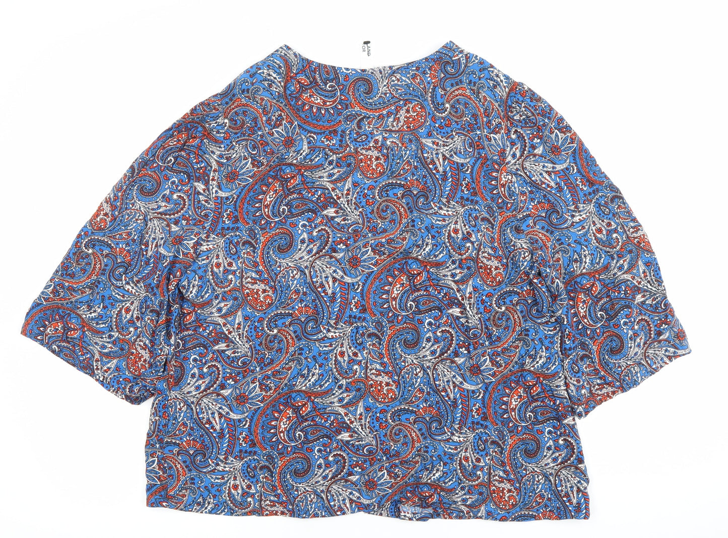 Womens UK Size 12 AND/OR Multicoloured Tunic Button-Up