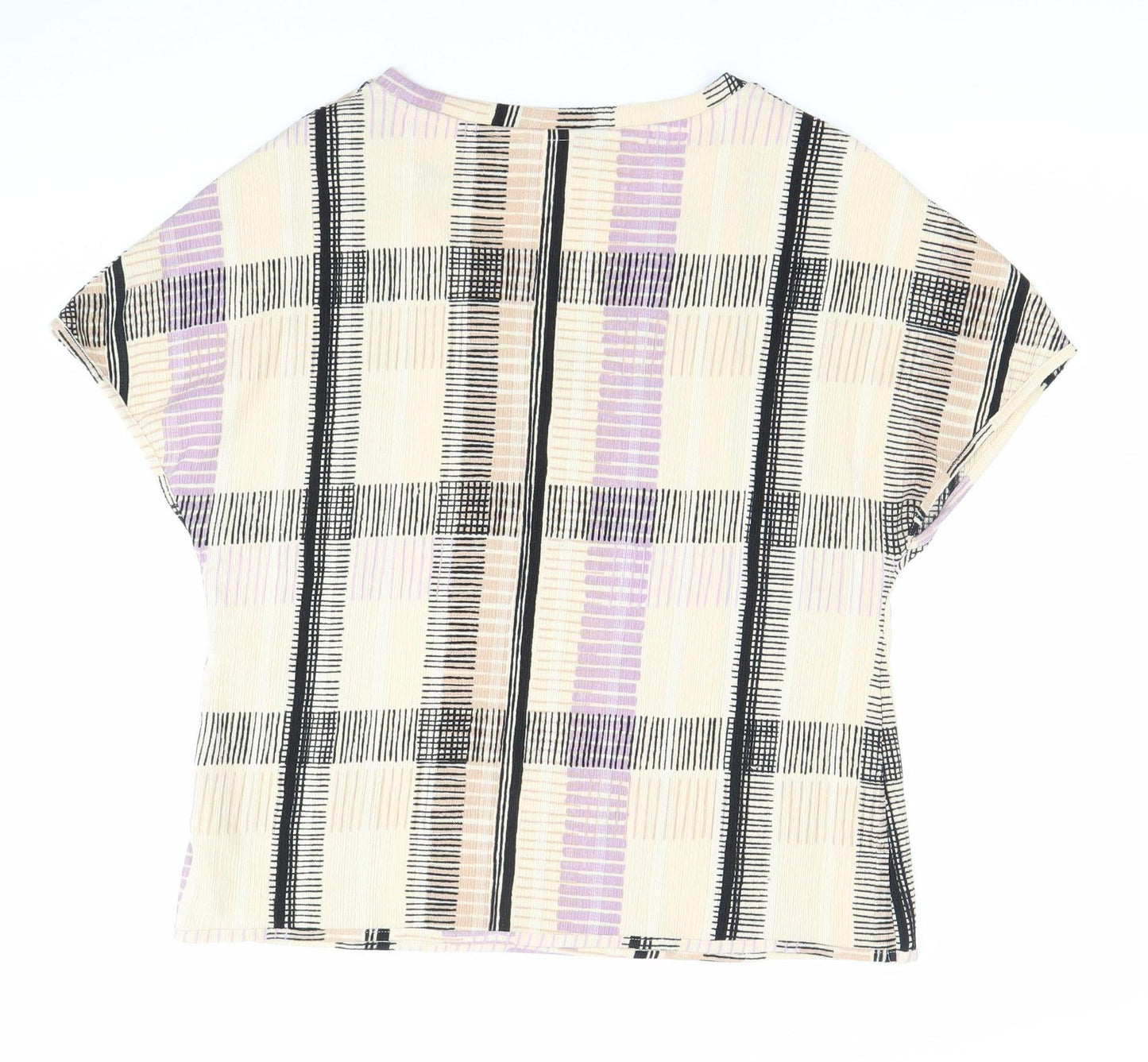 Womens UK Size 18 Marks and Spencer Multicoloured Basic Blouse