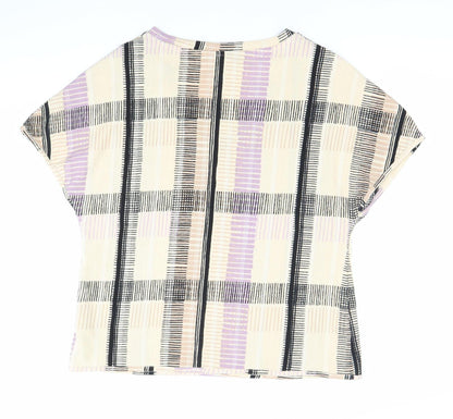Womens UK Size 18 Marks and Spencer Multicoloured Basic Blouse