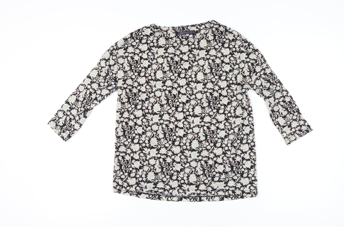 Womens UK Size 12 Marks and Spencer Multicoloured Tunic Blouse