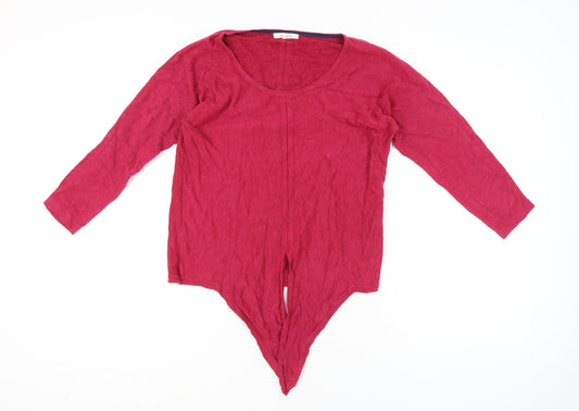 Womens UK Size 10 White Stuff Red Tunic Jumper