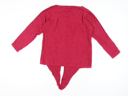 Womens UK Size 10 White Stuff Red Tunic Jumper