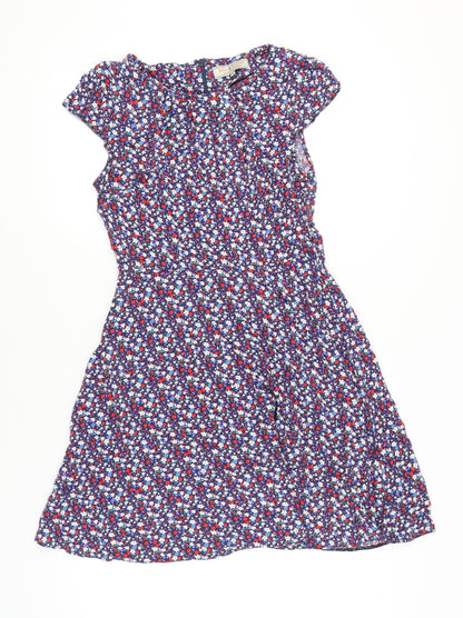 Billie & Blossom Women’s Multicoloured Floral Fit & Flare Dress UK 14