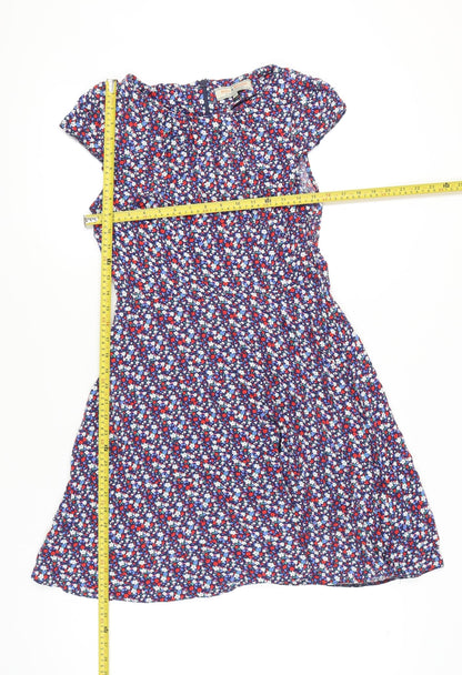 Billie & Blossom Women’s Multicoloured Floral Fit & Flare Dress UK 14