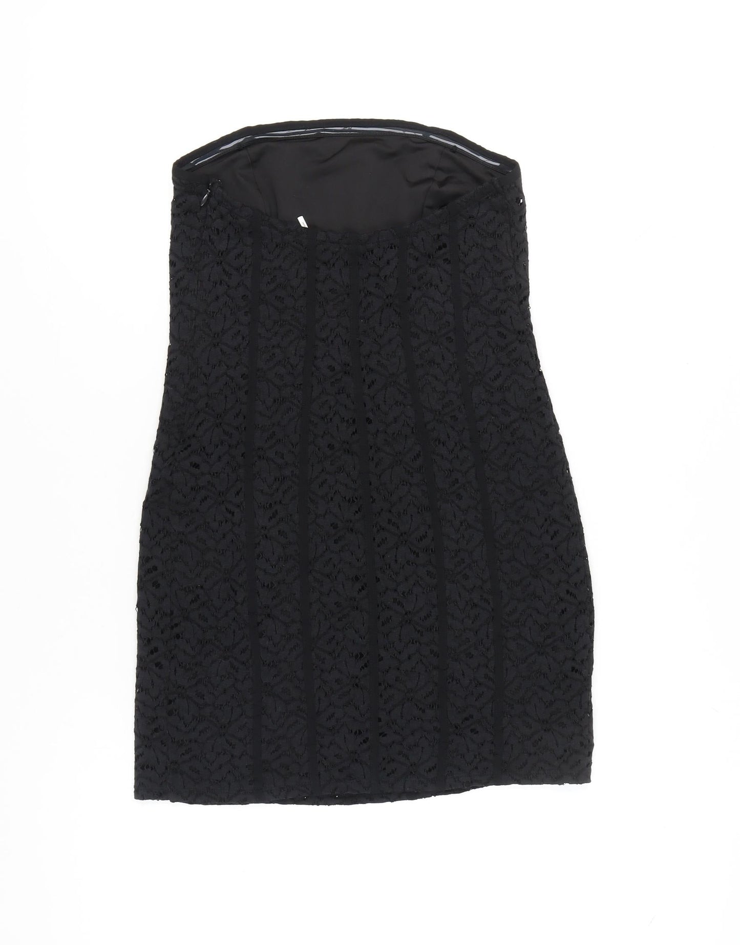 Kimchi Blue Women’s Black Strapless Lace Bodycon Dress Size M